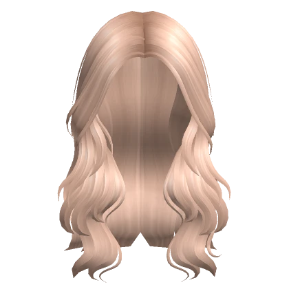 Long Wavy Hair Blonde