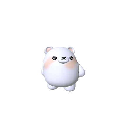 Cute Mini Polar Bear Plushie