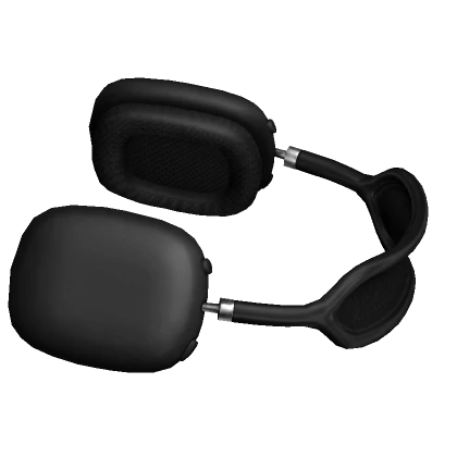 Resting Trendy Headphones Black