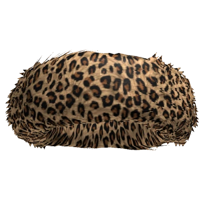 Fuzzy Leopard Headband 