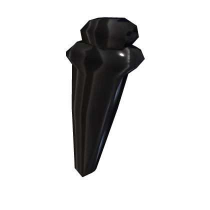 black shiny korblox leg
