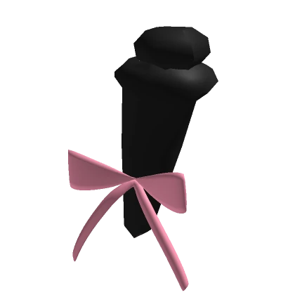 Korblox leg with pink bow