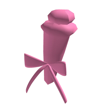 Korblox leg with pink bow
