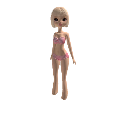 [⌛] Stylish Girl Doll Body | Pink Edition