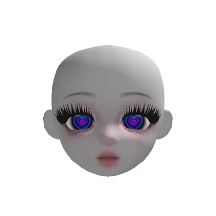 Ghost girl doll head ( heart )