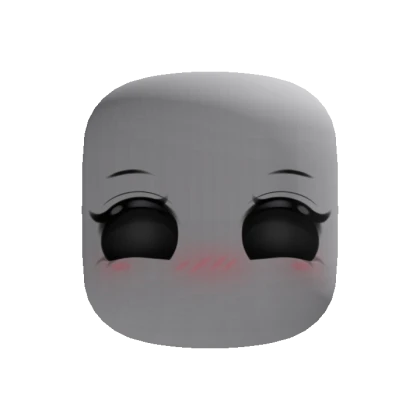 Possessed Chibi Anime Blush Cute Makeup Face