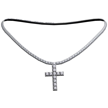 Cross Rhinestone Necklace