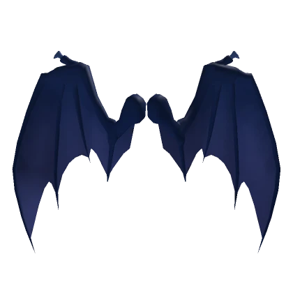 Indigo Blue Demon Wings of a Slime