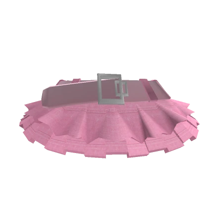 👑Chibi Doll Y2K Pink Denim Skirt