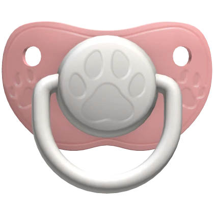 Baby Red Paw Pacifier