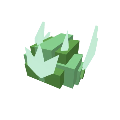 Jade Blocky Armor (Helmet)