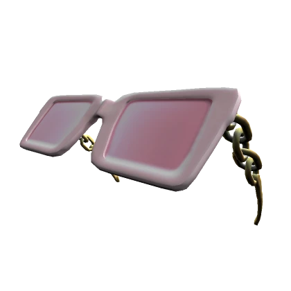 Oversized Raised Sunglasses In Pink