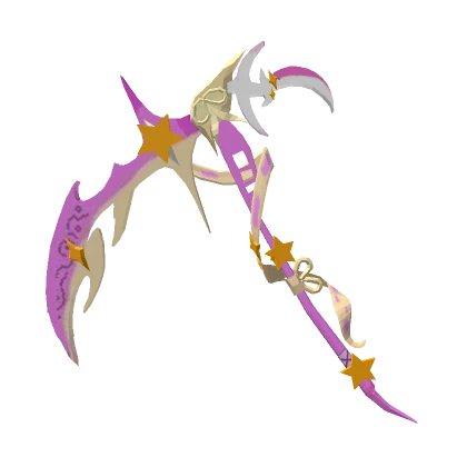 Celestrial Pink Scythe Of Stars ✨