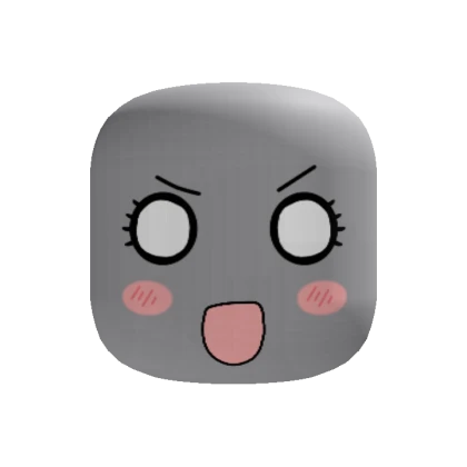 Happy Anime Chibi Surprised Face