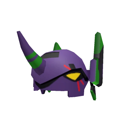 Purple Mecha Helm