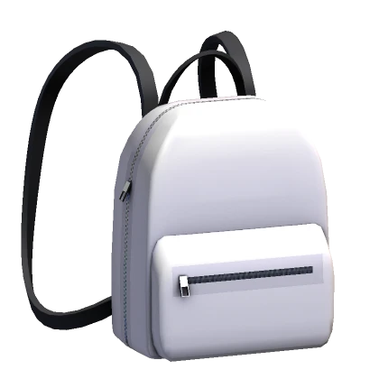 3.0  white backpack