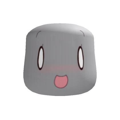Cute shy surprised anime girl face