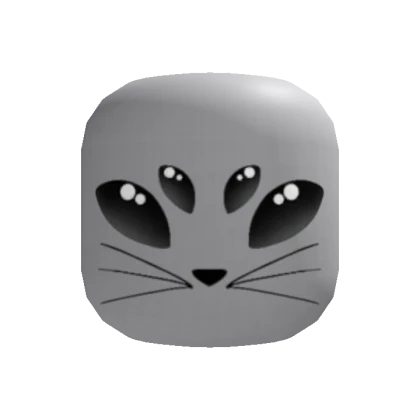 Cat Alien Face Head [Recolorable]