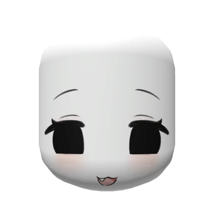 Cute Little Fang Face - Black