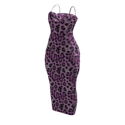 leopard dress pink