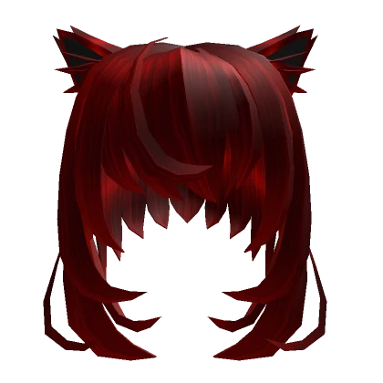 Kawaii Neko Hair Red