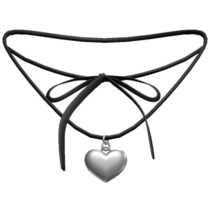 Silver Lace Heart Necklace