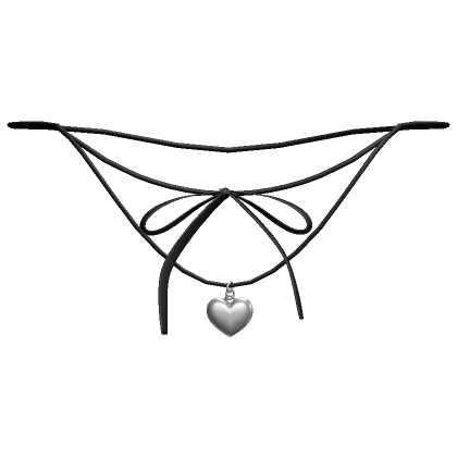 Silver Lace Heart Necklace 1.0