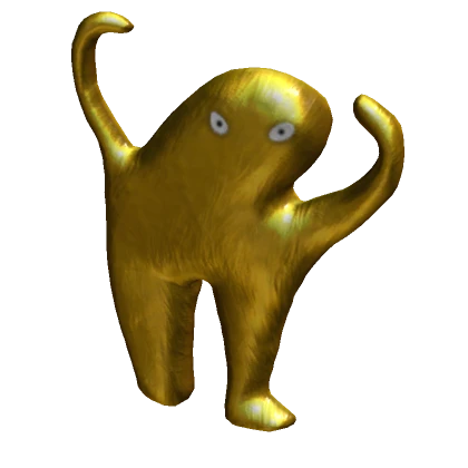 Golden Cursed Cat Suit