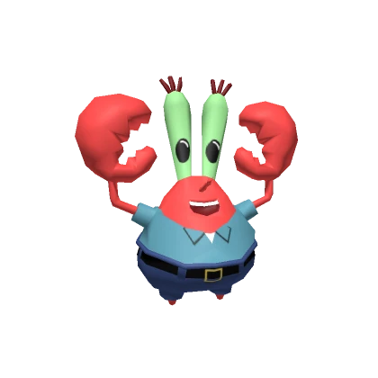 Mr. Krabs Shoulder Plushie