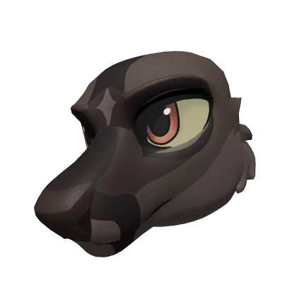 Coal Deer Head