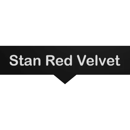 Stan Red Velvet Funny KPOP Speech Bubble