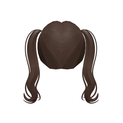 ♡ : medium brown anime hair base 