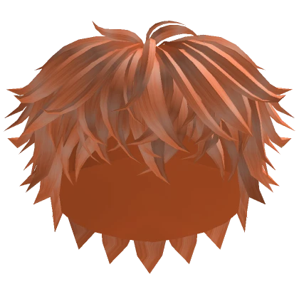 Orange Messy Hair