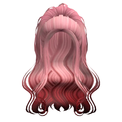 Enchanted Faerie Wavy Ponytail in Valentines