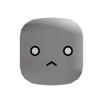 Recolorable Blushing Cat Ascii Silly Face