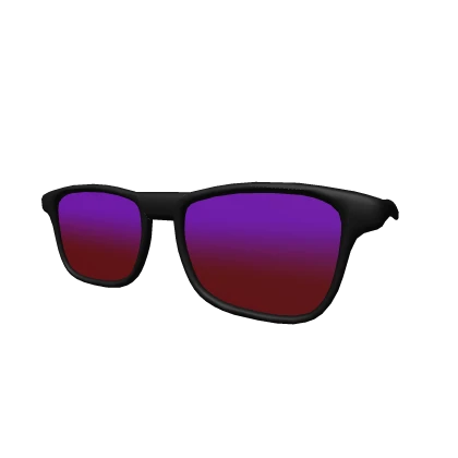 Sleek Violet Ruby Glasses
