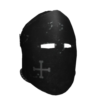 Black Barbuta Helmet