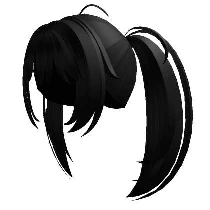 Black Miku Anime Hair