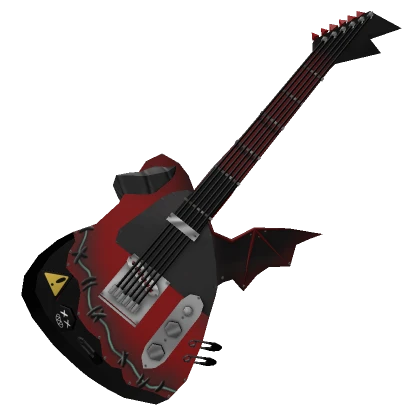 Bat Wing Guitar(red)