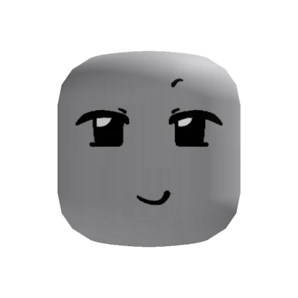 Cute Happy Neutral Girly Smile Face (Recolorable)