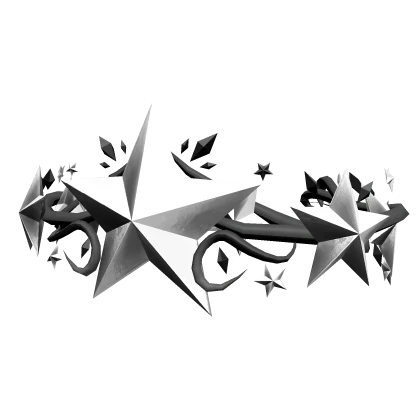 Silver Black Star Sigil