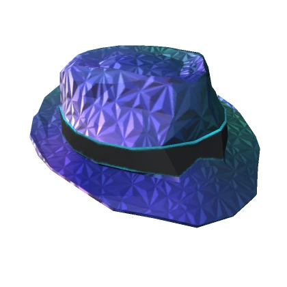 Sapphire Crystal Fedora