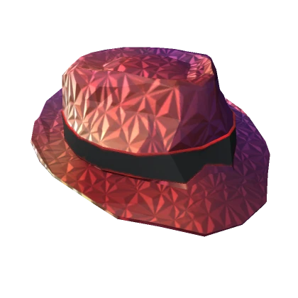 Ruby Crystal Fedora