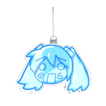 [ 1.0 ] Ice Miku Keychain