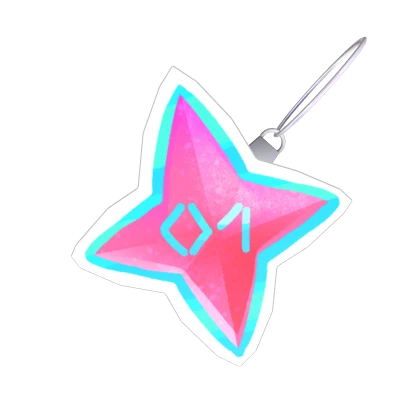 [ 1.0 ] Star 01 Miku Keychain