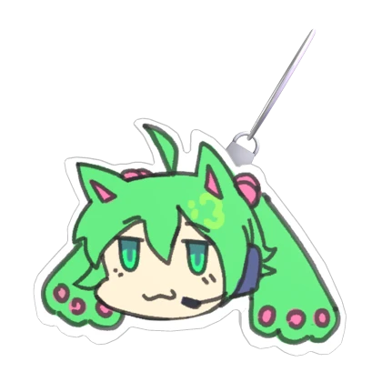 [ 1.0 ] Neko Miku Keychain