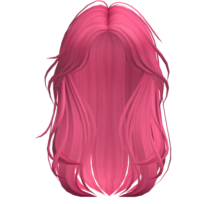 Soft Layered Wolfcut (Hot Pink)