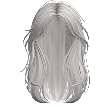 Soft Layered Wolfcut (Silver)