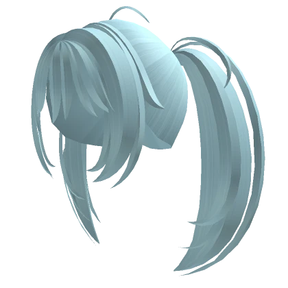 Baby Blue Miku Anime Hair