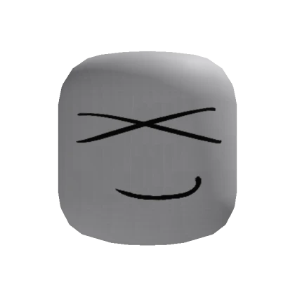 [SMALL] Happy Laughing X) Face (Recolorable)